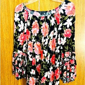 INC International Concepts Floral shirt.